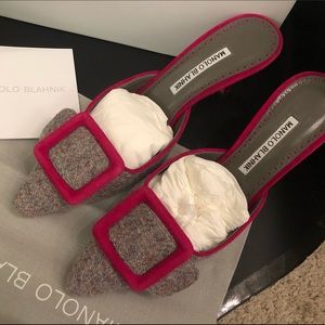 ❤️SOLD❤️Manolo Blahnik Maysale mules